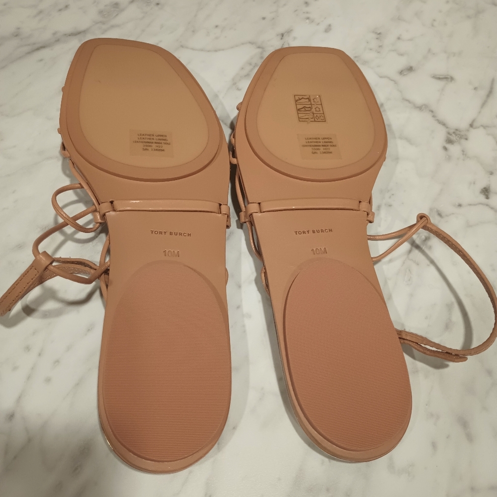 *NEW* Tory Burch Artisanal Knot Sandals - Picture 4 of 4
